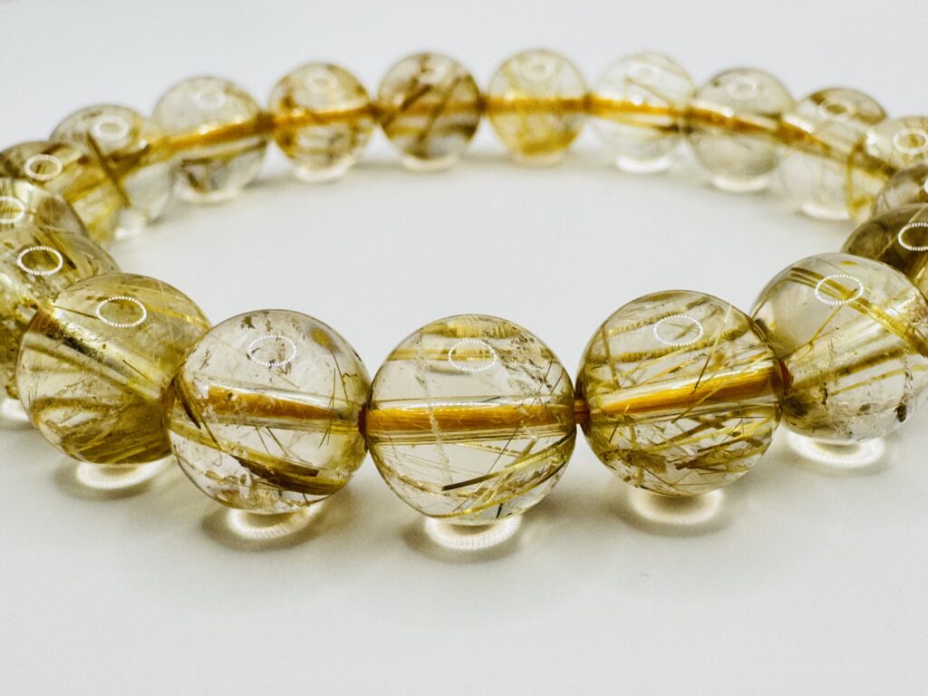 ルチルクオーツブレスレット